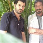 John McAfee and journalist