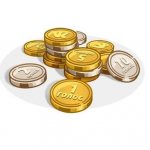 Голоса Вконтакте в виде монет